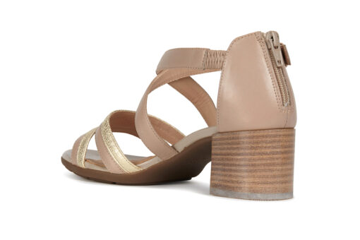 Geox-D Marykarmen M.S.E (D92CWE-043BN-CH62L)-TAUPE-GOLD - Image 3