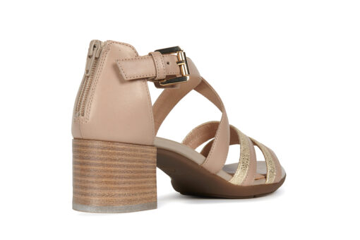 Geox-D Marykarmen M.S.E (D92CWE-043BN-CH62L)-TAUPE-GOLD - Image 4