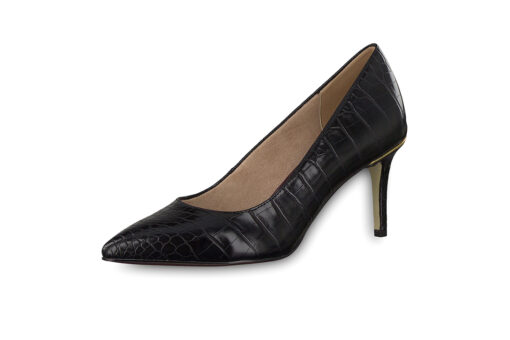 Tamaris (1-1-22421-23-028)-BLACK CROCO