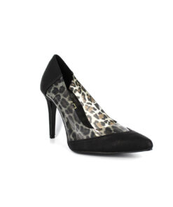 KATIA SHOES (93-4807)-BLACK-LEOPAR
