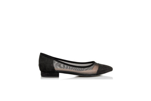 ENVIE SHOES-POINTY FLAT PUMPS (E02-11002)-BLACK - Image 3