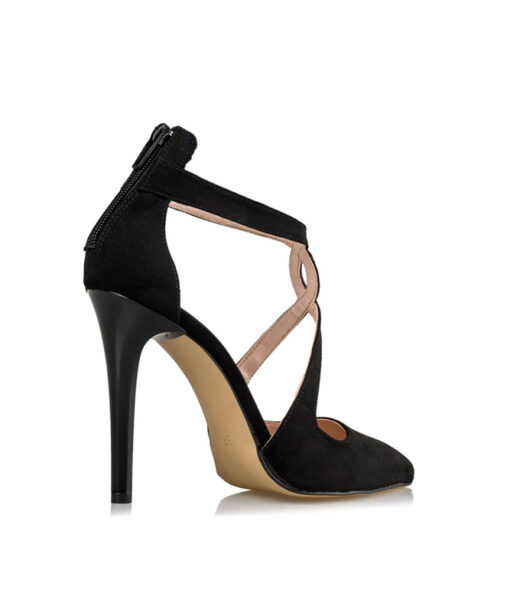 Alternative view of ENVIE SHOES-POINTY PUMPS (E02-11170)-BLACK