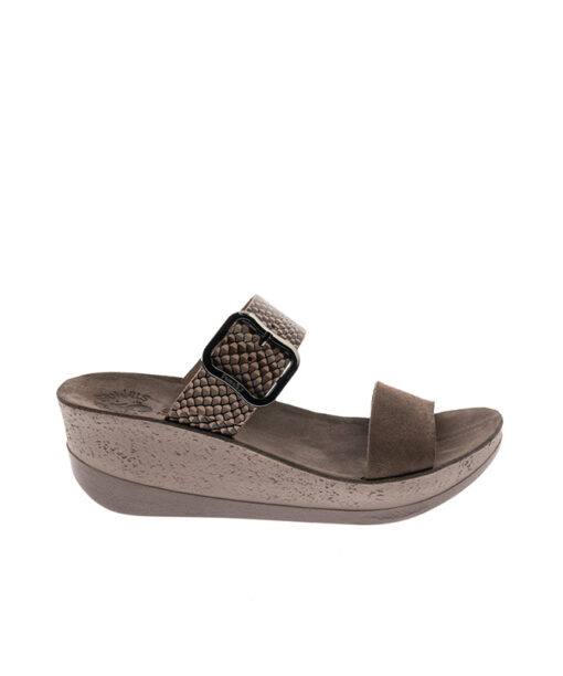 Alternative view of FANTASY SANDALS-ARTEMIS (S-5002)-ESPRESSO COBRA
