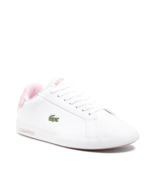 LACOSTE-GRADUATE 0721 (7-41SUJ00061Y9)-WHT-LT PINK
