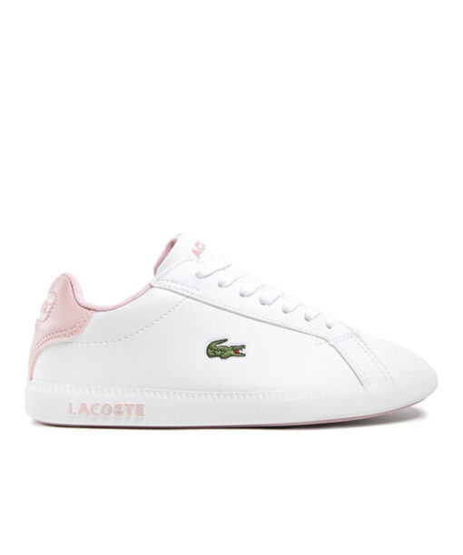 Alternative view of LACOSTE-GRADUATE 0721 (7-41SUJ00061Y9)-WHT-LT PINK