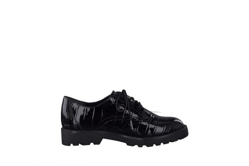 Tamaris (23605-27-033)-BLK CROCO PAT - Image 3