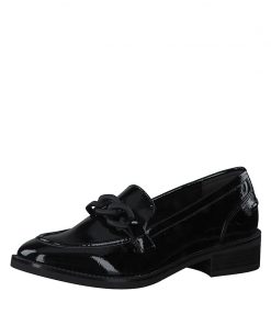 Tamaris (24301-27-018)-BLACK PATENT