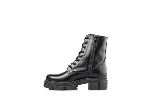 ENVIE SHOES-COMBAT BOOTIES (E02-14022-34)-BLACK - Image 2