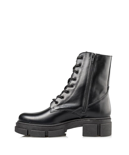 Alternative view of ENVIE SHOES-COMBAT BOOTIES (E02-14022-34)-BLACK