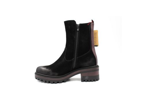 WRANGLER-BALLANTYNE CHELSEA (WL12601A-338)-BLACK-BURGUNDY - Image 3
