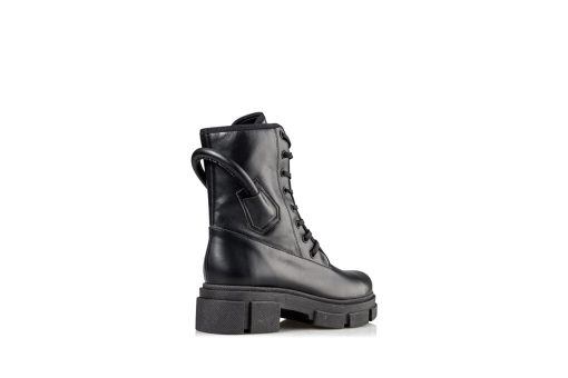 ENVIE SHOES-COMBAT BOOTIES (E02-14021-34)-BLACK - Image 3
