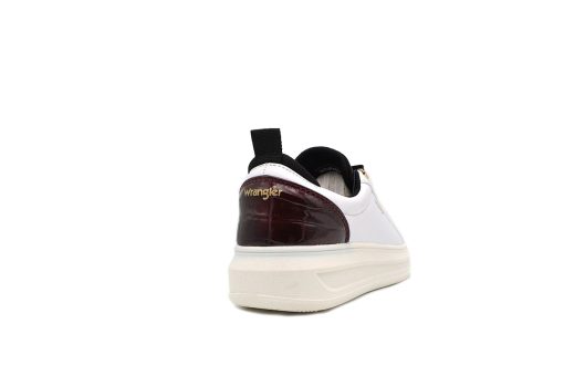 WRANGLER-JOLIN (WL12630A-620)-WHITE-BURGUNDY - Image 3