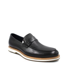 RENATO GARINI (O515W8791002)-BLACK WAXED COW LEATHER