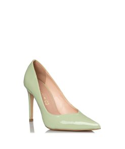 ENVIE SHOES-SHINY STILETTO PUMPS (E02-15151-69)-MINT