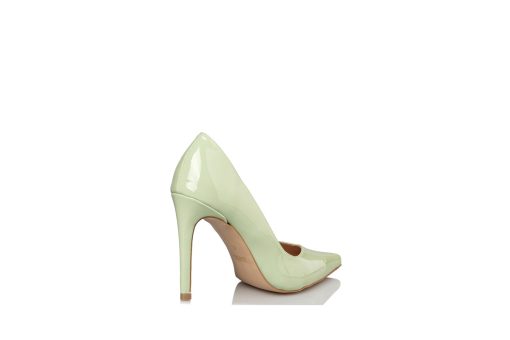 ENVIE SHOES-SHINY STILETTO PUMPS (E02-15151-69)-MINT - Image 2