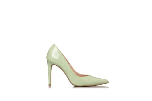 ENVIE SHOES-SHINY STILETTO PUMPS (E02-15151-69)-MINT - Image 3