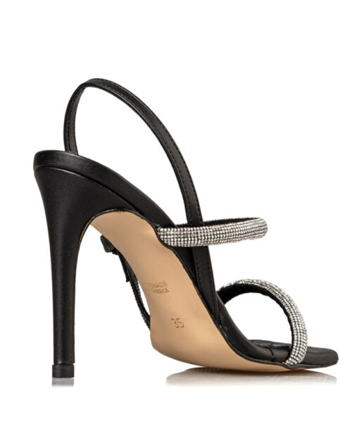 Alternative view of ENVIE SHOES-STILETTO SANDALS (E02-15172-34)-BLACK