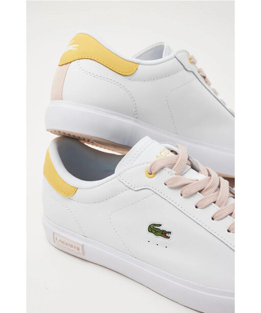 Alternative view of LACOSTE-POWERCOURT 0722 3 (43SFA0067B53)-WHT-PNK
