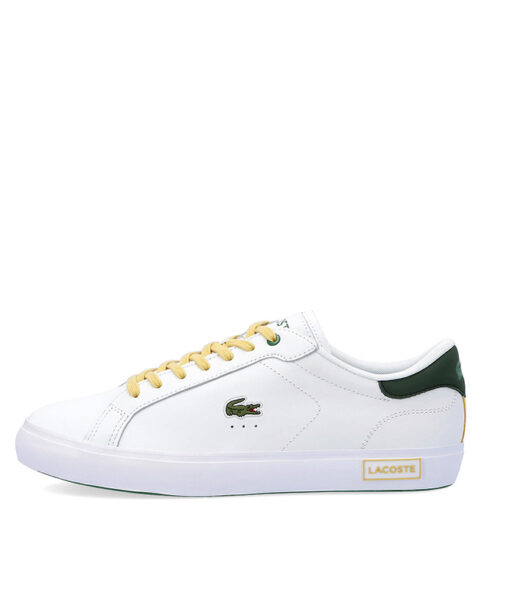 Alternative view of LACOSTE-POWERCOURT 0722 4 (43SMA0058082)-WHT-GRN