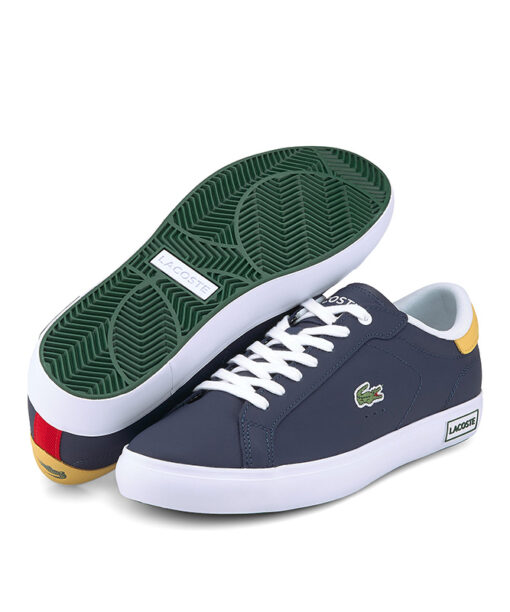 LACOSTE-POWERCOURT 0722 4 (43SMA00582M3)-NVY-YLW
