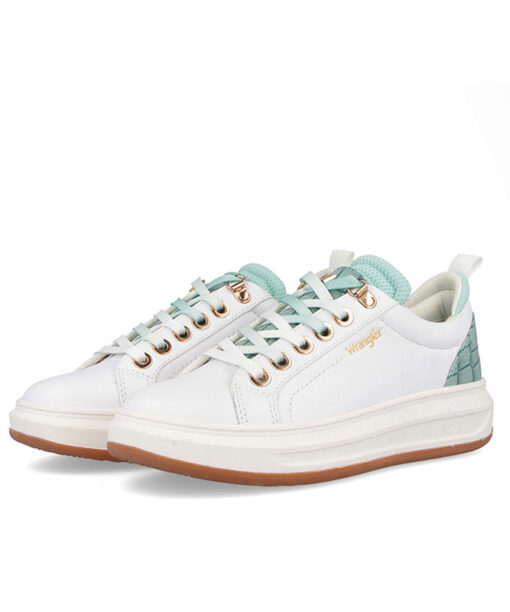 WRANGLER-JOLIN (WL21550A-881)-WHITE-WATER GREEN