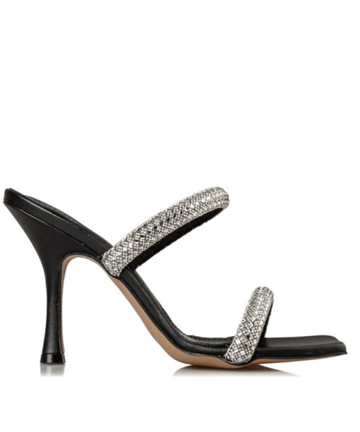 Alternative view of ENVIE SHOES-MULES (E02-15160-34)-BLACK