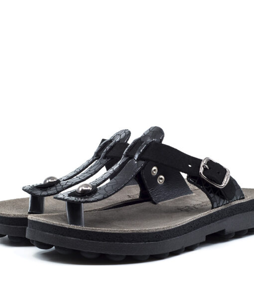 Alternative view of FANTASY SANDALS-MIRABELLA (S9004)-BLACK ILLUSION