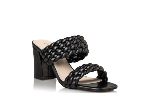 MISS NV-BLOCK HEEL SANDALS (V42-15186-34)-BLACK