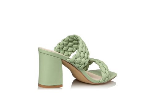 MISS NV-BLOCK HEEL SANDALS (V42-15186-69)-MINT - Image 3