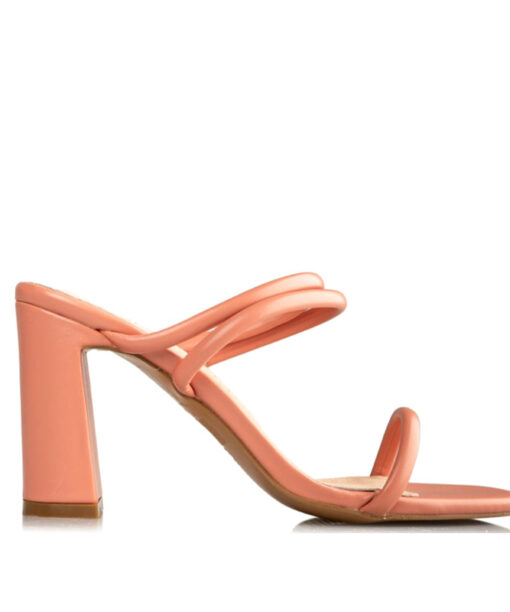 Alternative view of MISS NV-BLOCK HEEL SANDALS (V45-15363-31)-CORAL