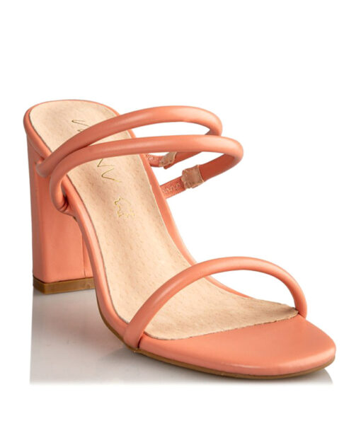 MISS NV-BLOCK HEEL SANDALS (V45-15363-31)-CORAL