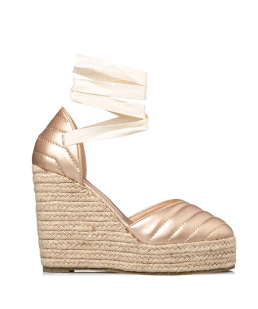 Alternative view of MISS NV-ESPADRILLES (V15-15228-59)-GOLD