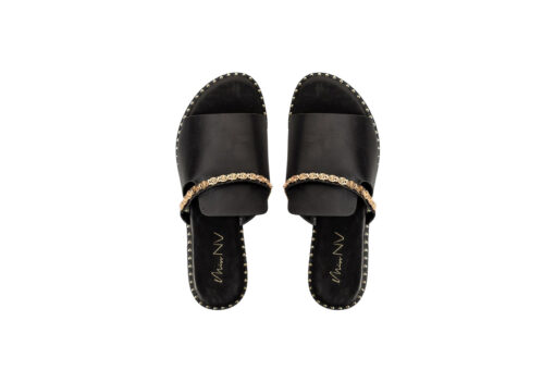 MISS NV-FLAT SANDALS (V96-15422-34)-BLACK - Image 4