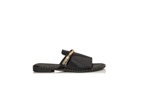 MISS NV-FLAT SANDALS (V96-15422-34)-BLACK - Image 2