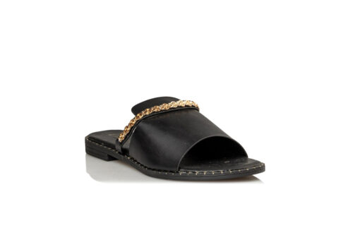 MISS NV-FLAT SANDALS (V96-15422-34)-BLACK