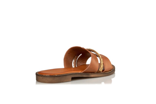 MISS NV-FLAT SANDALS (V96-15434-28)-BROWN - Image 3