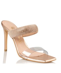 ENVIE SHOES-STILETTO MULES (E02-15171-58)-COPPER