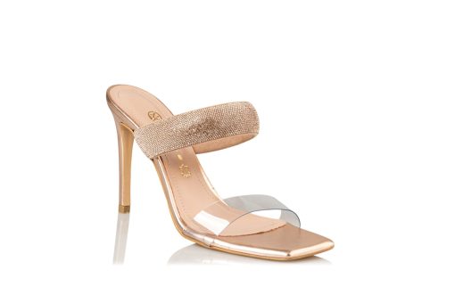 ENVIE SHOES-STILETTO MULES (E02-15171-58)-COPPER