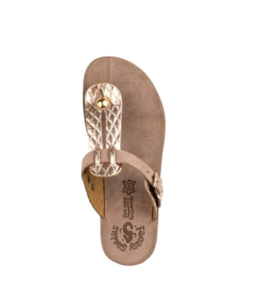 Alternative view of FANTASY SANDALS-MIRABELLA (S9004)-ROSEGOLD VOLCANO