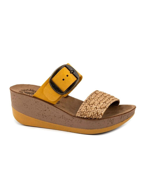 FANTASY SANDALS-ROXY (S5013)-MAYO