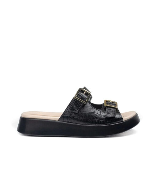 Alternative view of PICCADILLY-VITORIA (468005-3)-CROCO PRETO
