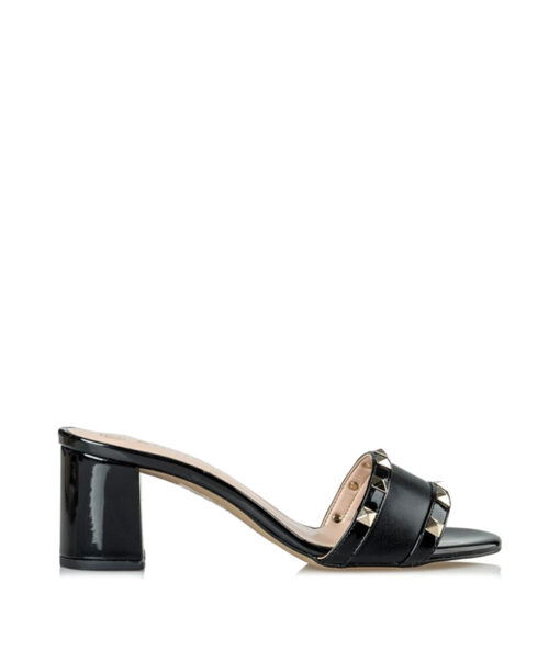 Alternative view of ENVIE SHOES-MULES (E02-09047-34)-BLACK