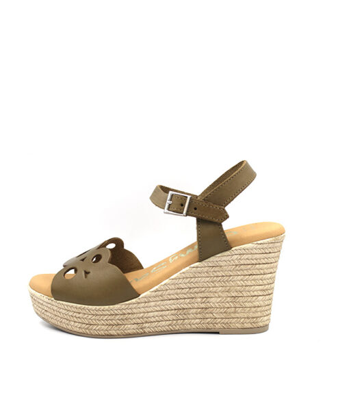 Alternative view of Oh My Sandals (4598)-KAKI