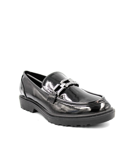 EXE (P185L020294W)-BLACK-PATENT