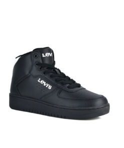 LEVIS-NEW UNION MID (VUNI0023S-0008)-BLACK-WHITE