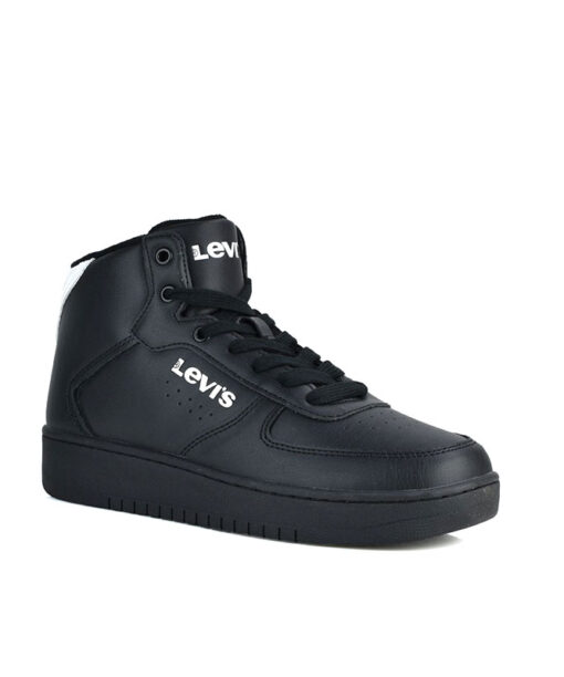 LEVIS-NEW UNION MID (VUNI0023S-0008)-BLACK-WHITE
