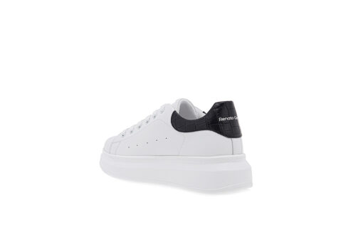 RENATO GARINI (P119R101275N)-WHITE-BLACK-CROCO - Image 3