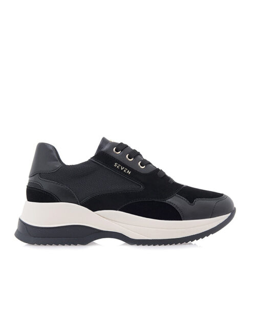 Alternative view of SEVEN (P119R020308R)-BLACK-SUEDE