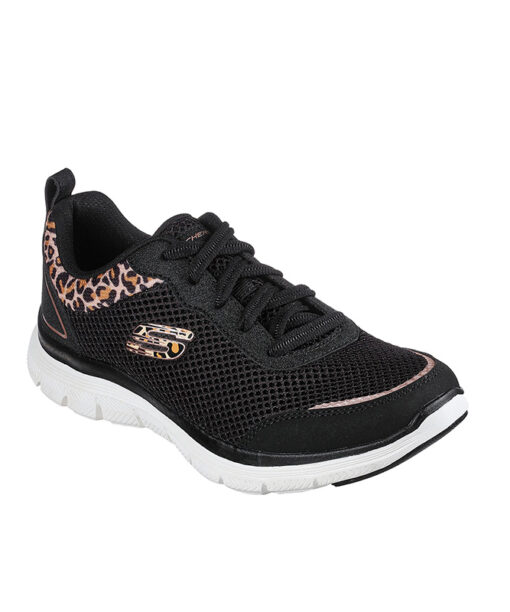 SKECHERS-FLEX APPEAL 4-WILD PULSE (149576)-BKLD