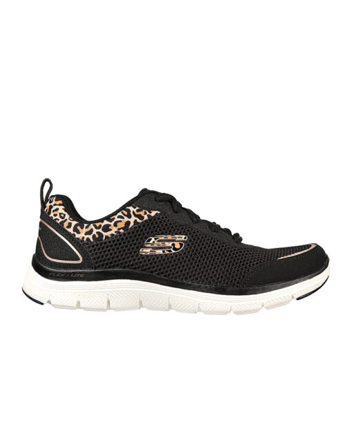 Alternative view of SKECHERS-FLEX APPEAL 4-WILD PULSE (149576)-BKLD